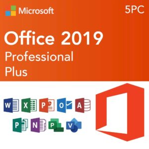 Digitrel microsoft office professional plus 2019 5pcs